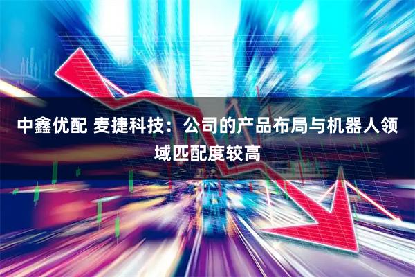 中鑫优配 麦捷科技：公司的产品布局与机器人领域匹配度较高